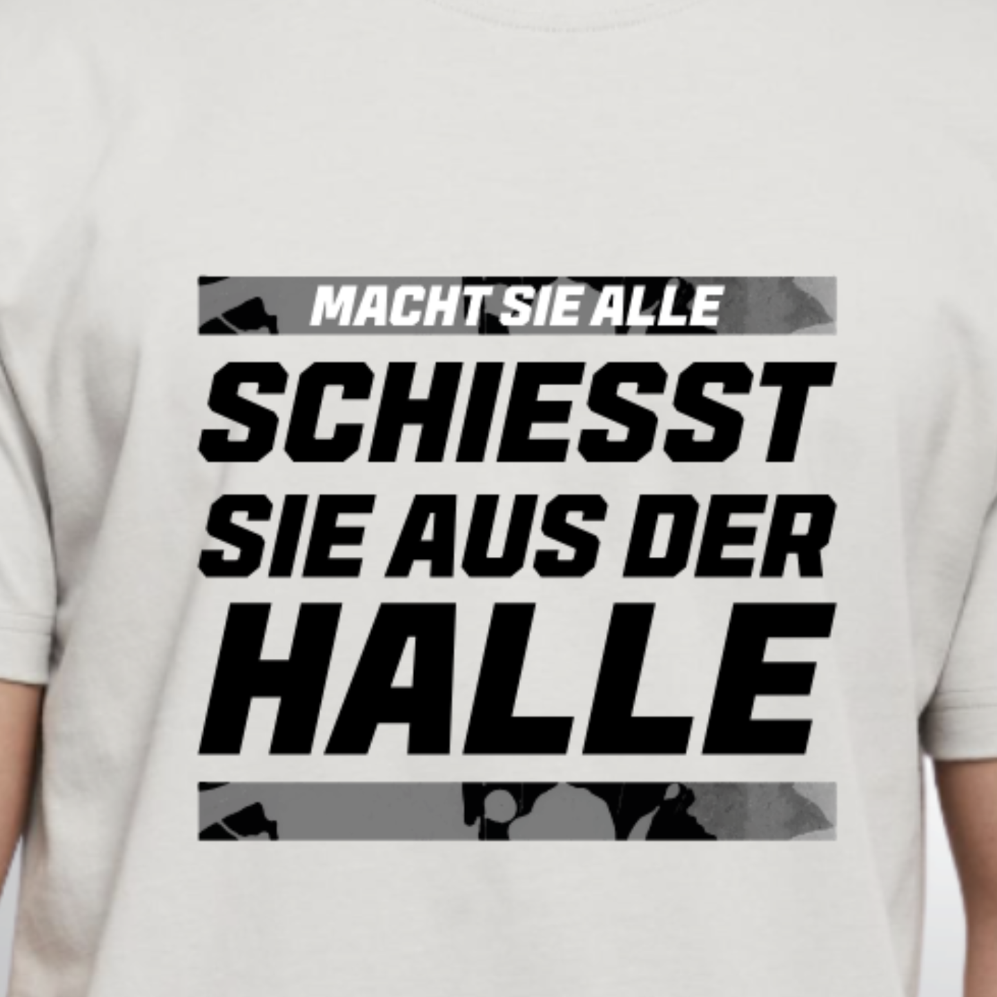 "SCHIESST SIE AUS DER HALLE" Broken Sticks x The Squad T-Shirt