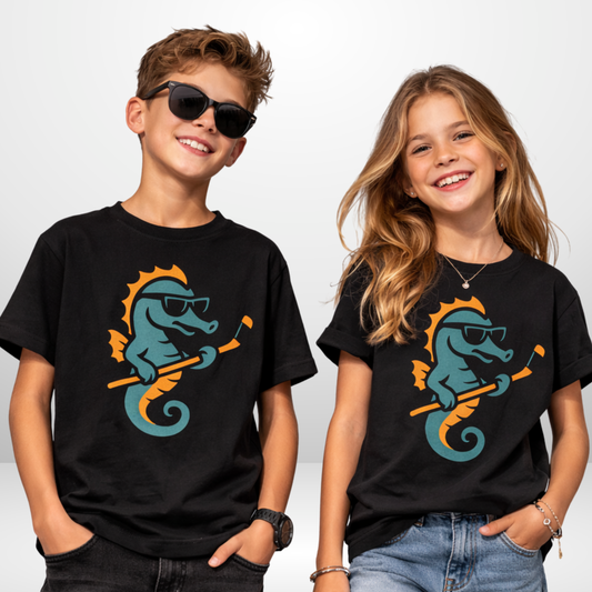 "SEAHOCKEY" The Squad Kids T-Shirt