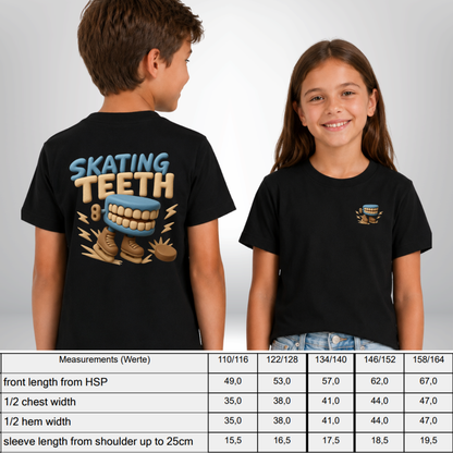Skating Teeth Kids Tee
