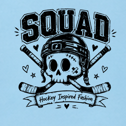 "SKULLY" The Squad Heavy Hockey Hoody