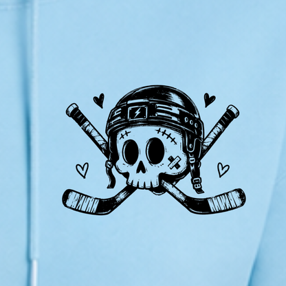 "SKULLY" The Squad Heavy Hockey Hoody