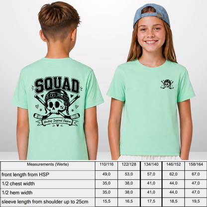 "SKULLY" The Squad Hockey Kids T-Shirt