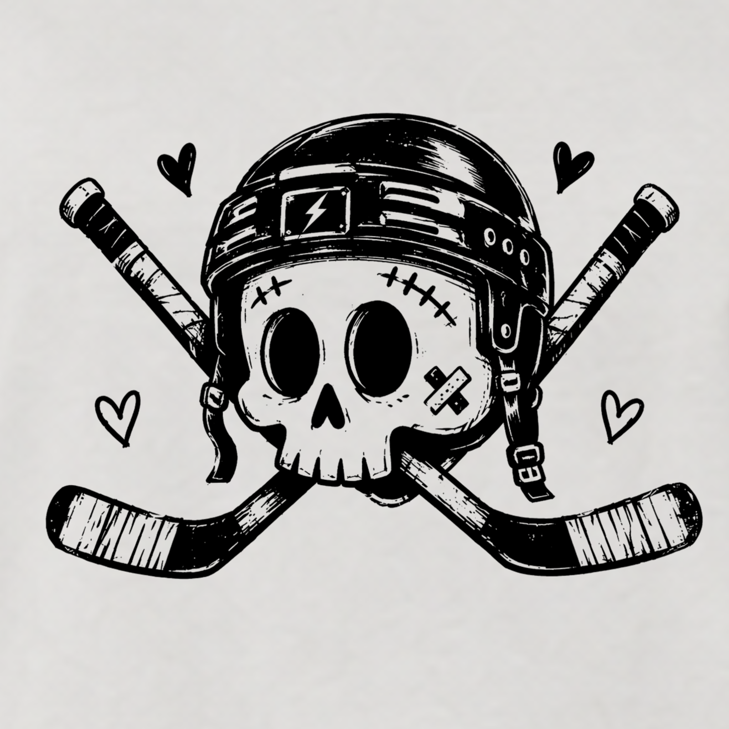 "SKULLY" The Squad Hockey Shirt