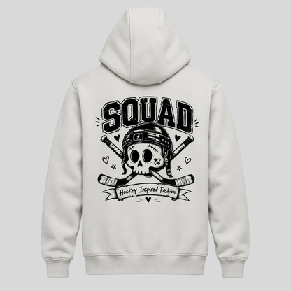 SQUAD SKULLY ZIP HOODY