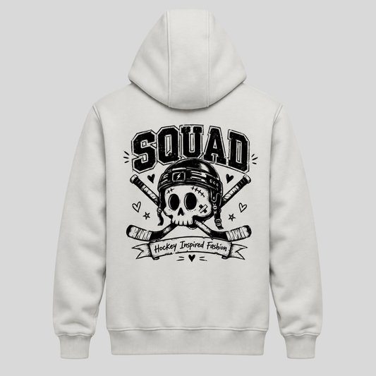 SQUAD SKULLY ZIP HOODY