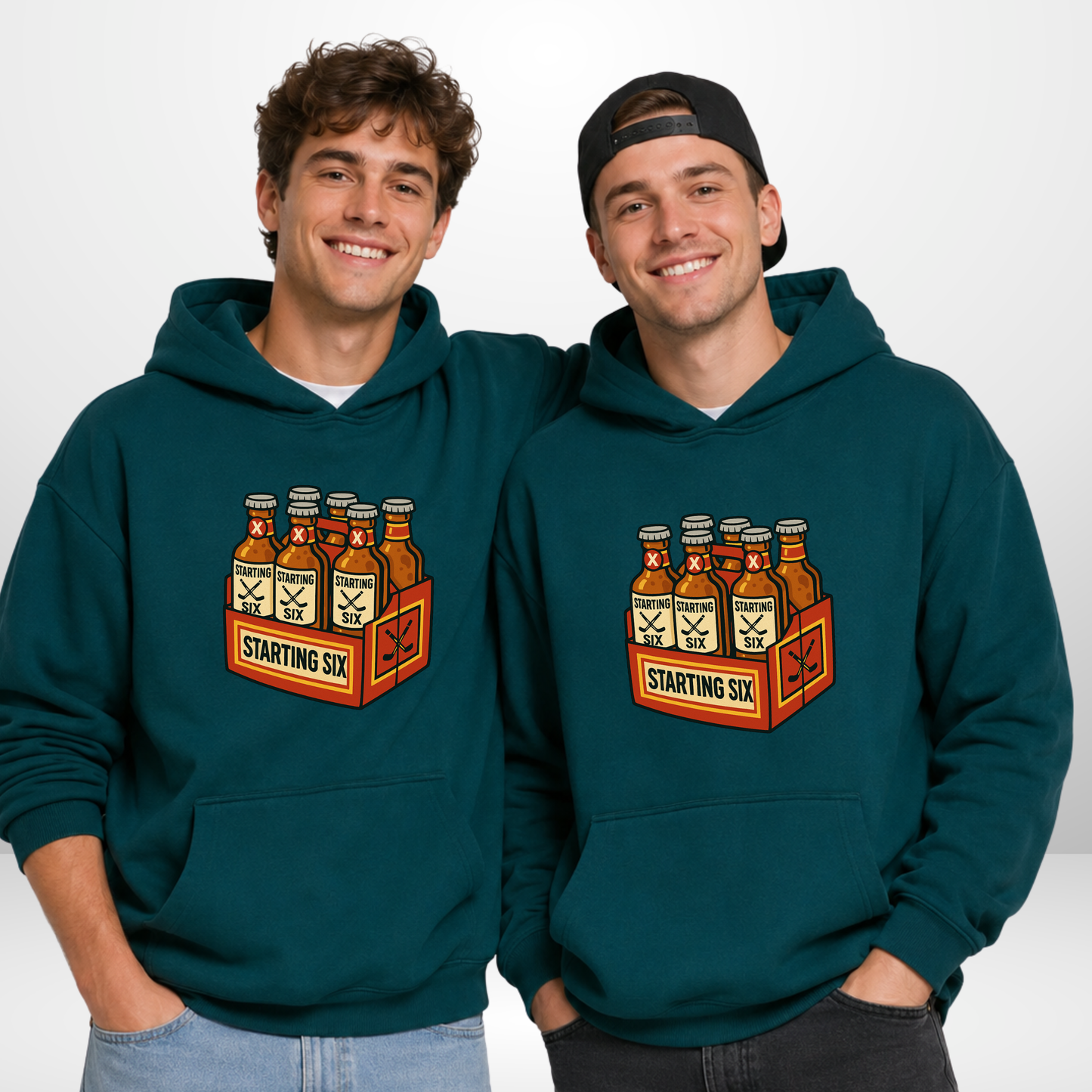 "STARTING SIX" The Squad Heavy Hoody