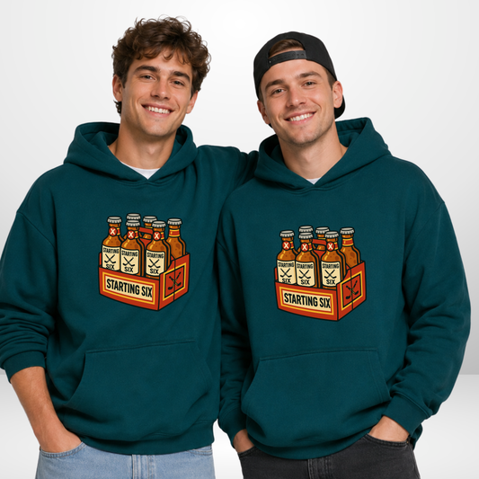 "STARTING SIX" The Squad Heavy Hoody
