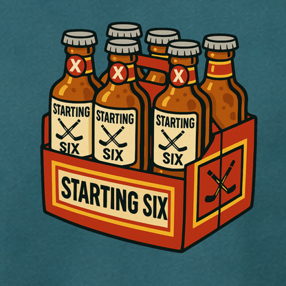 "STARTING SIX" The Squad Hockey T-Shirt