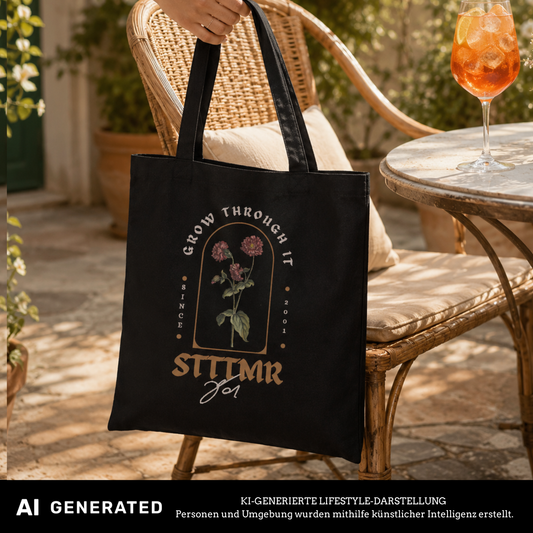 STTTMR Grow Through It Cotton Bag
