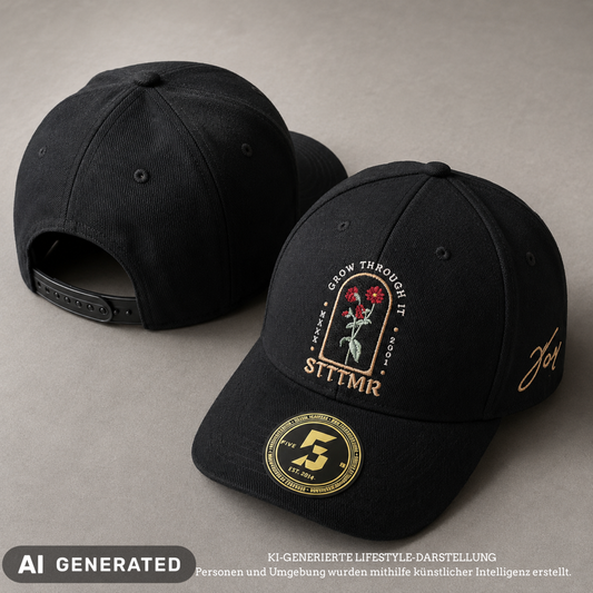 STTTMR Grow Through It Snapback Cap