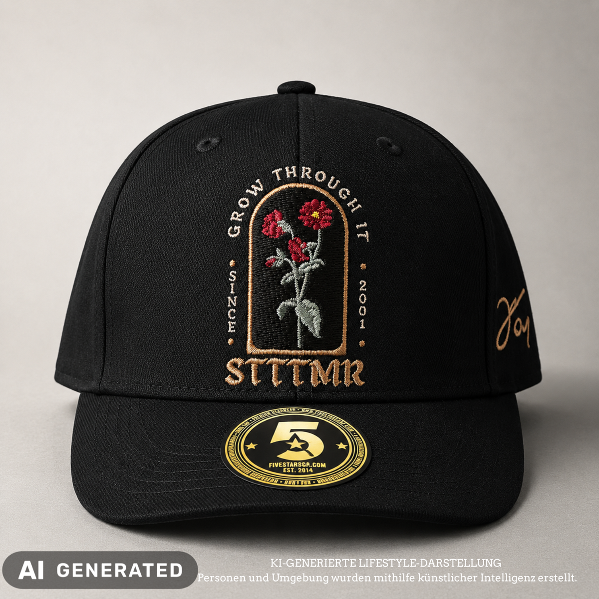 STTTMR Grow Through It Snapback Cap