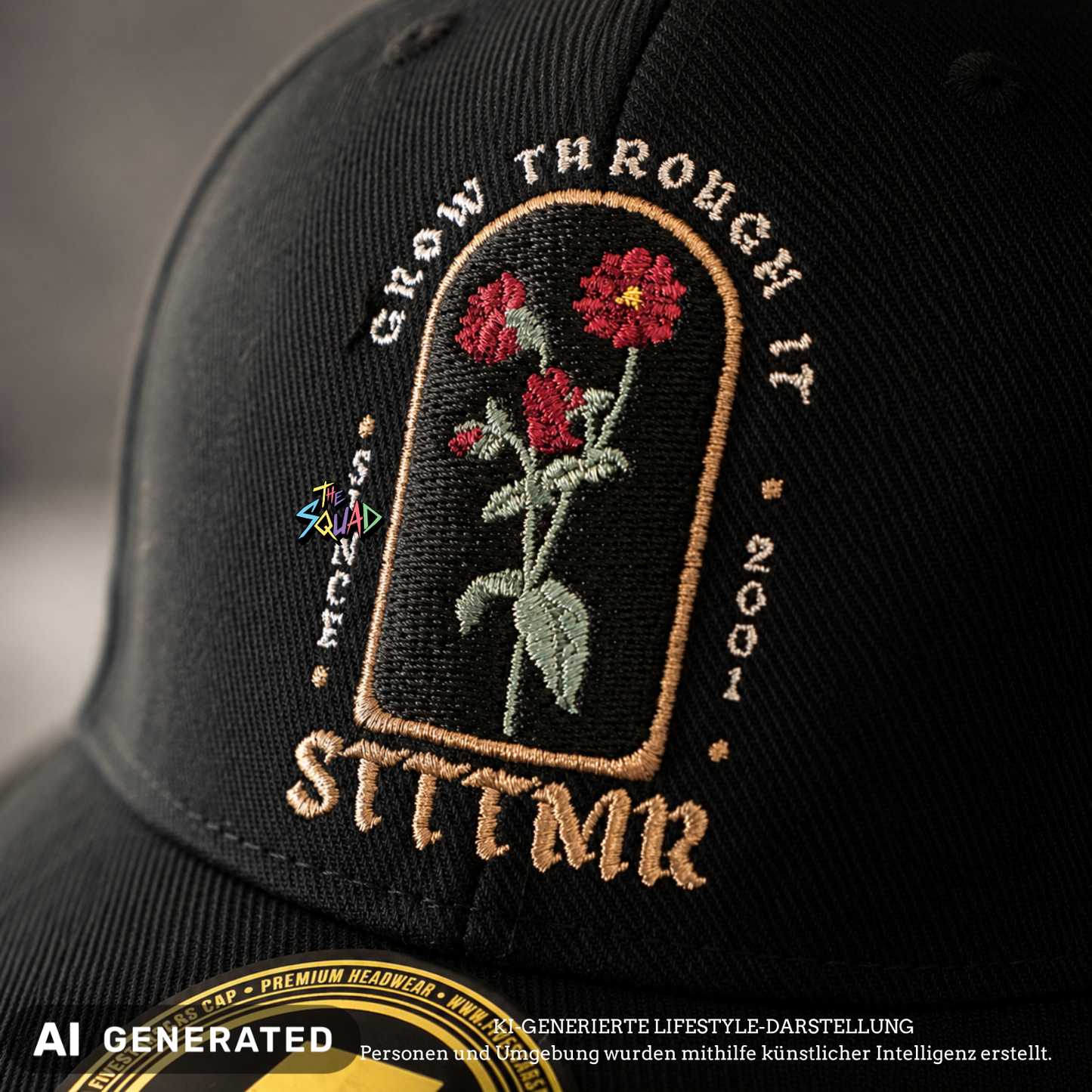 STTTMR Grow Through It Snapback Cap