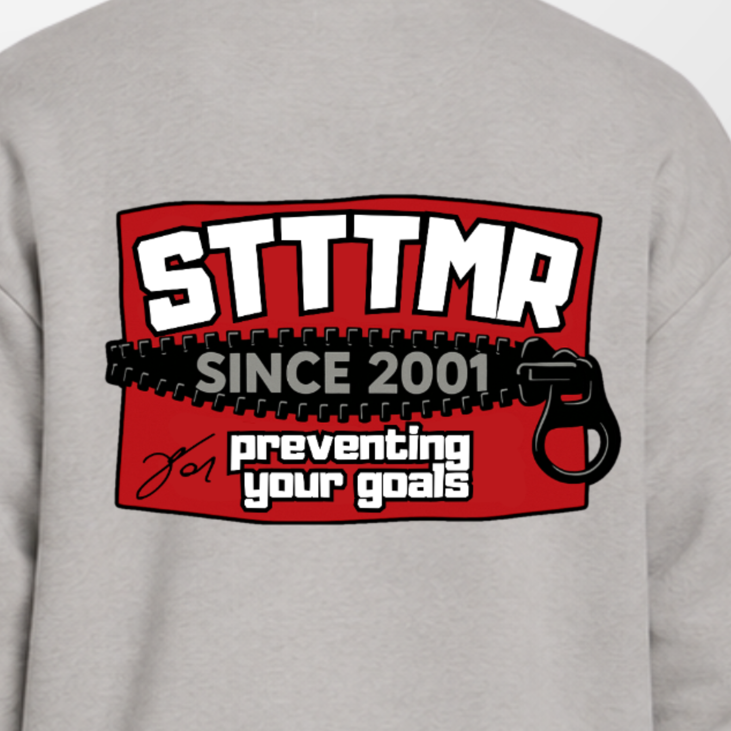 "STTTMR SHTDWN" Jonas Stettmer X The Squad Crewneck