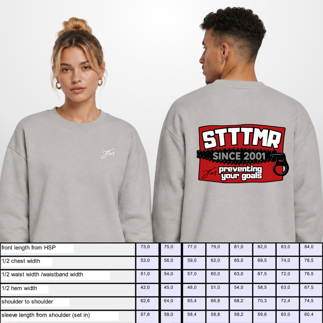 "STTTMR SHTDWN" Jonas Stettmer X The Squad Crewneck