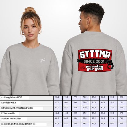 "STTTMR SHTDWN" Jonas Stettmer X The Squad Crewneck