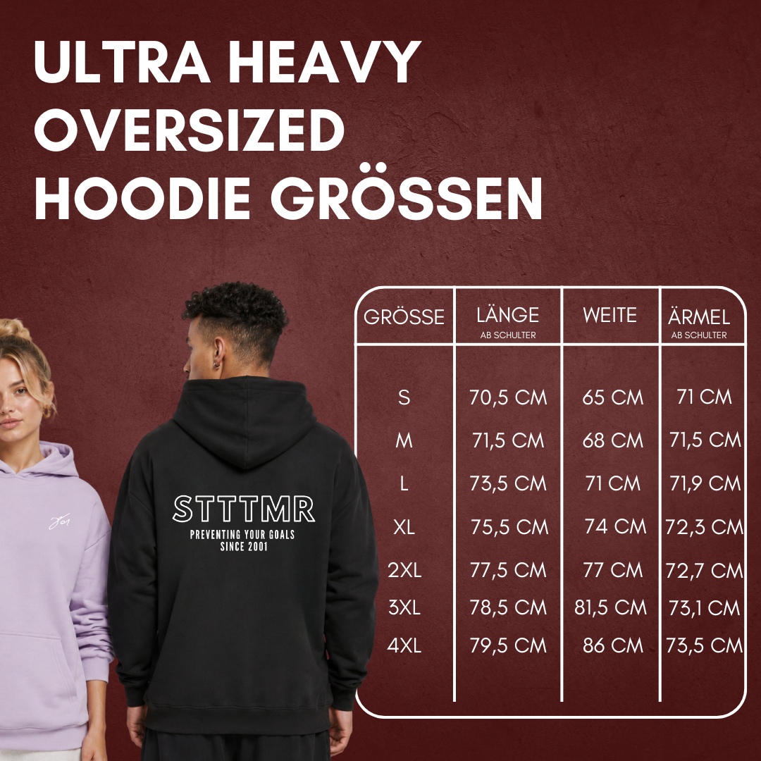 "STTTMR Signature" Jonas StettmerX The Squad Oversized Hoody in 2 Farben
