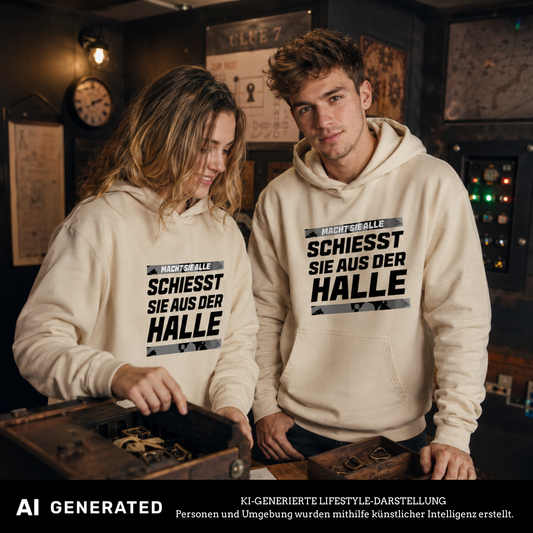 Schiesst sie aus der Halle Oversized Hoody