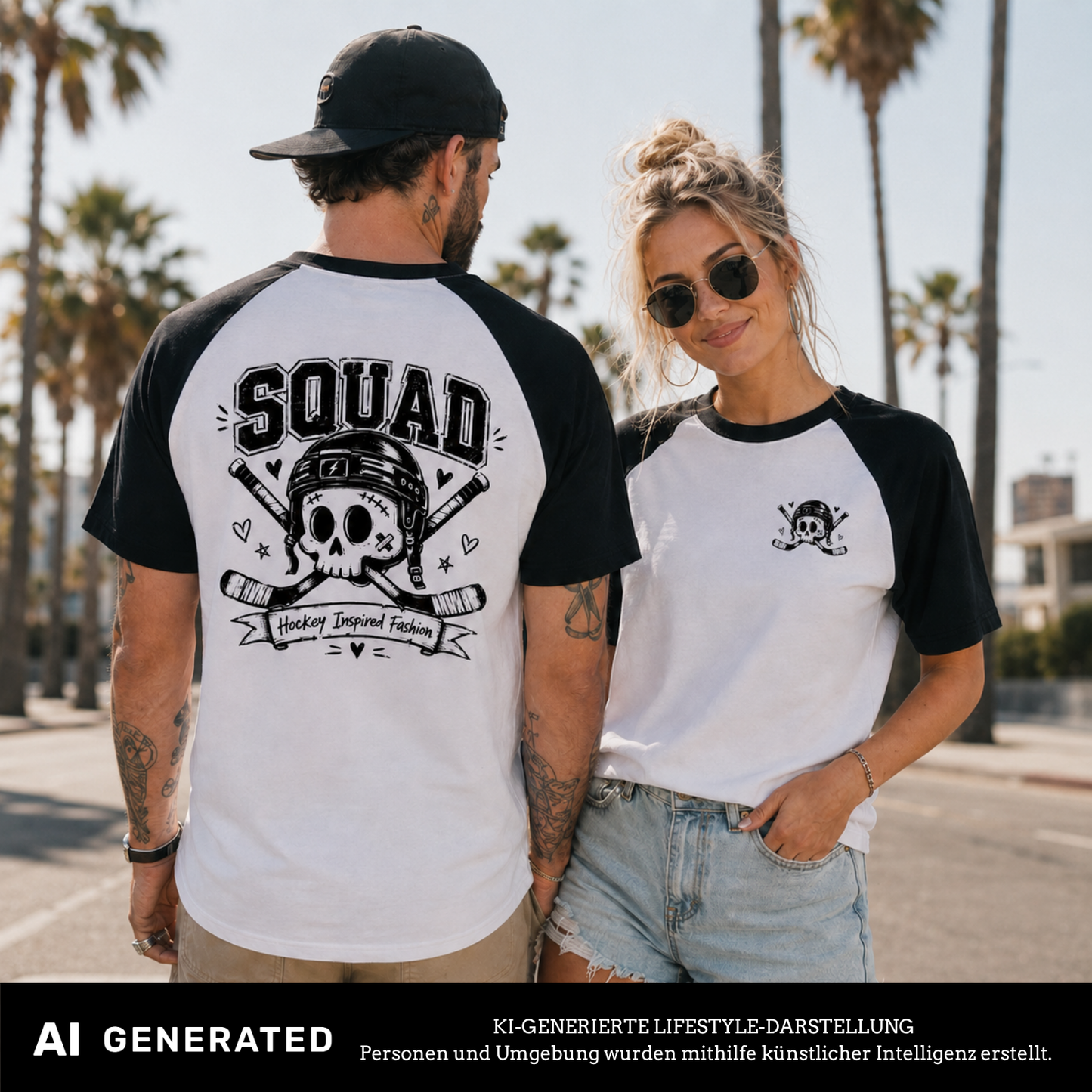 Skully Raglan Shirt