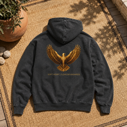 Soft Heart. Clear Boundaries Hoody