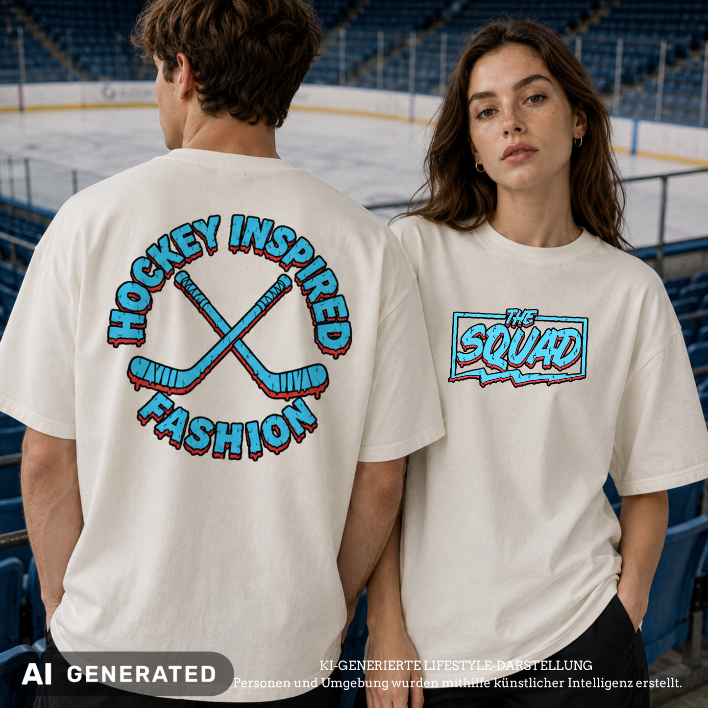 Squad Attitude Oversized Shirt