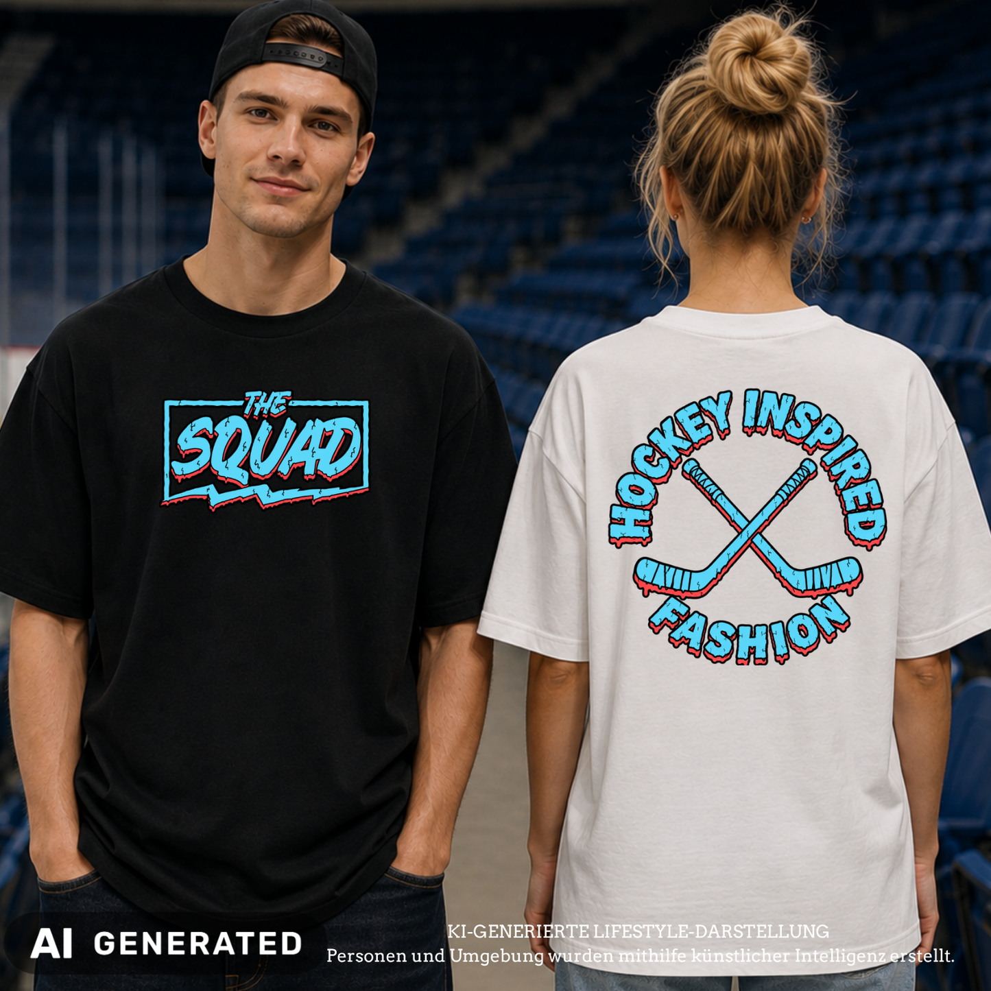 Squad Attitude Oversized Shirt