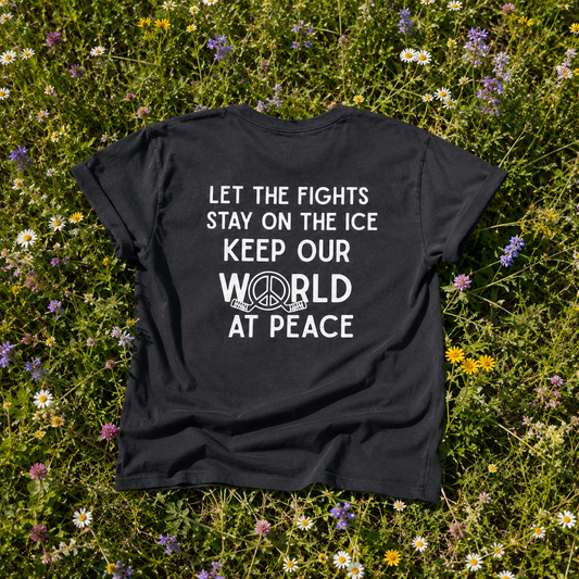 Stay on the Ice Hockey Ladies Shirt