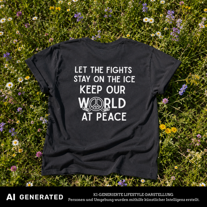 Stay on the Ice Hockey Ladies Shirt