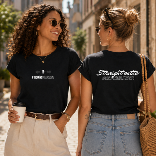 Straight Outta Bremerhaven Ladies Shirt