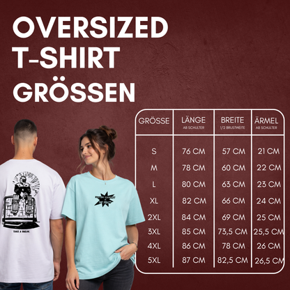 "TAKE A BREAK" 𝔡𝔯𝔬𝔭𝔭𝔦𝔫𝔤 𝔤𝔞𝔲𝔫𝔱𝔩𝔢𝔱𝔰 x The Squad Oversized Shirt in 2 Farben