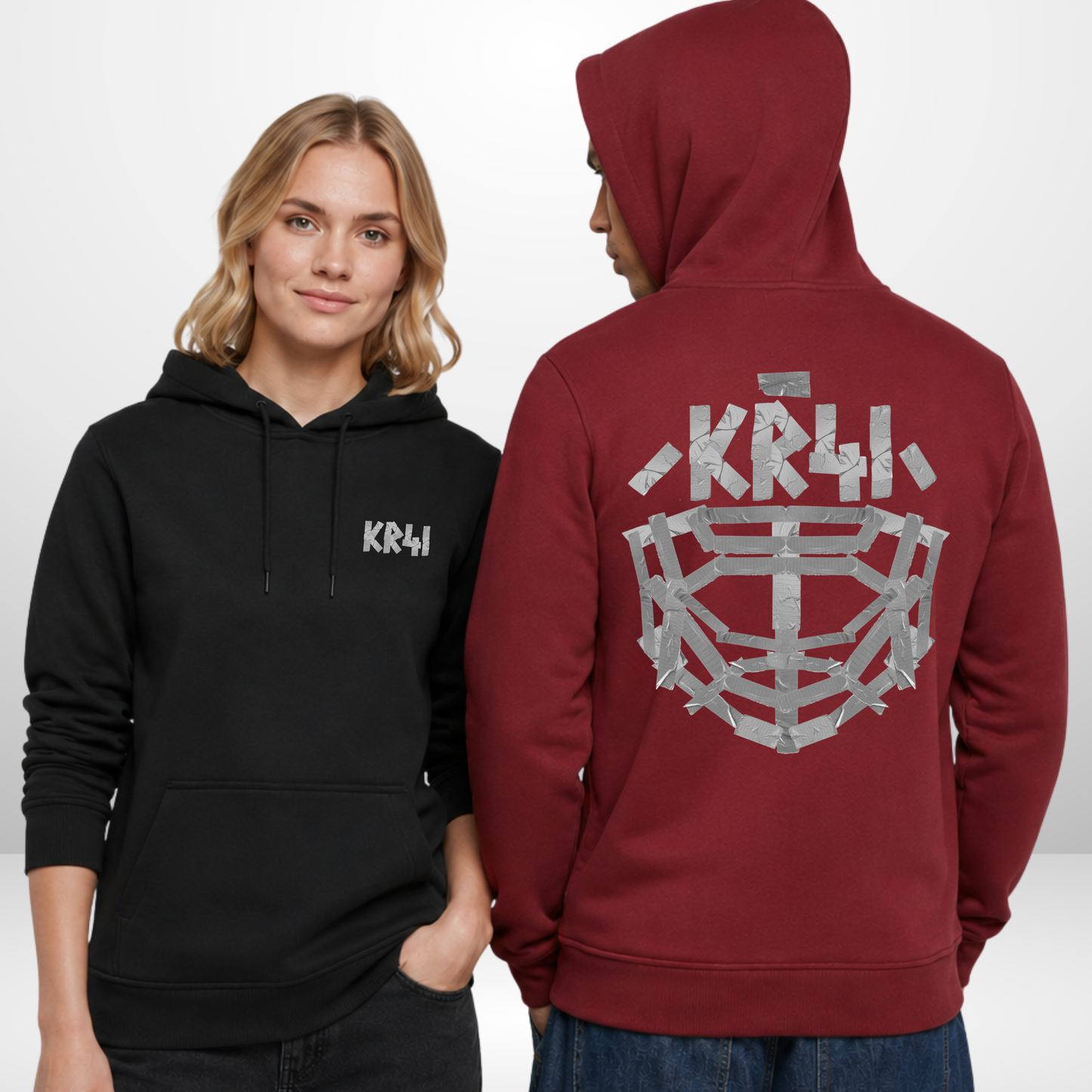 "TAPE 41" Kevin Reich X The Squad Heavy Hoody in 2 Farben