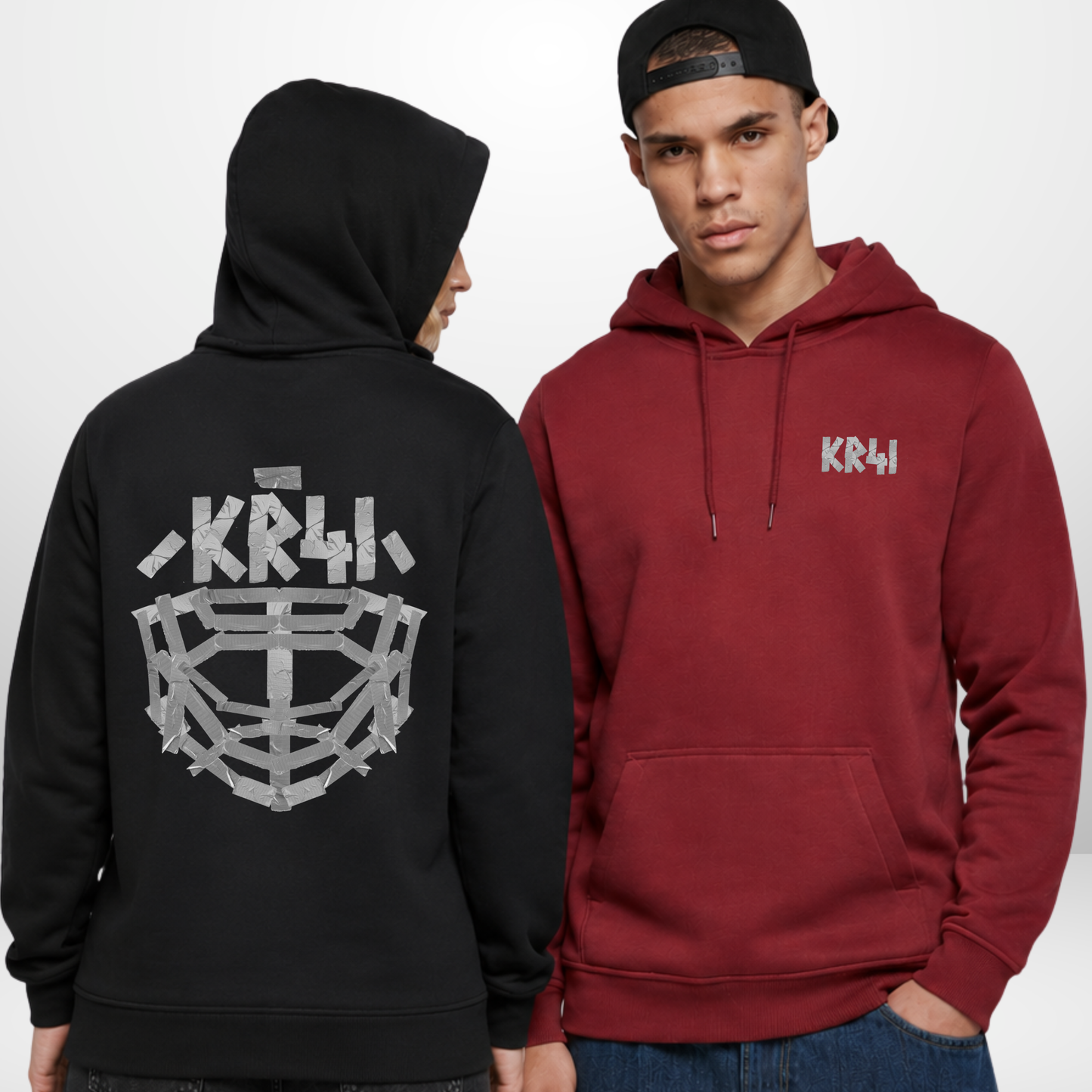 "TAPE 41" Kevin Reich X The Squad Heavy Hoody in 2 Farben
