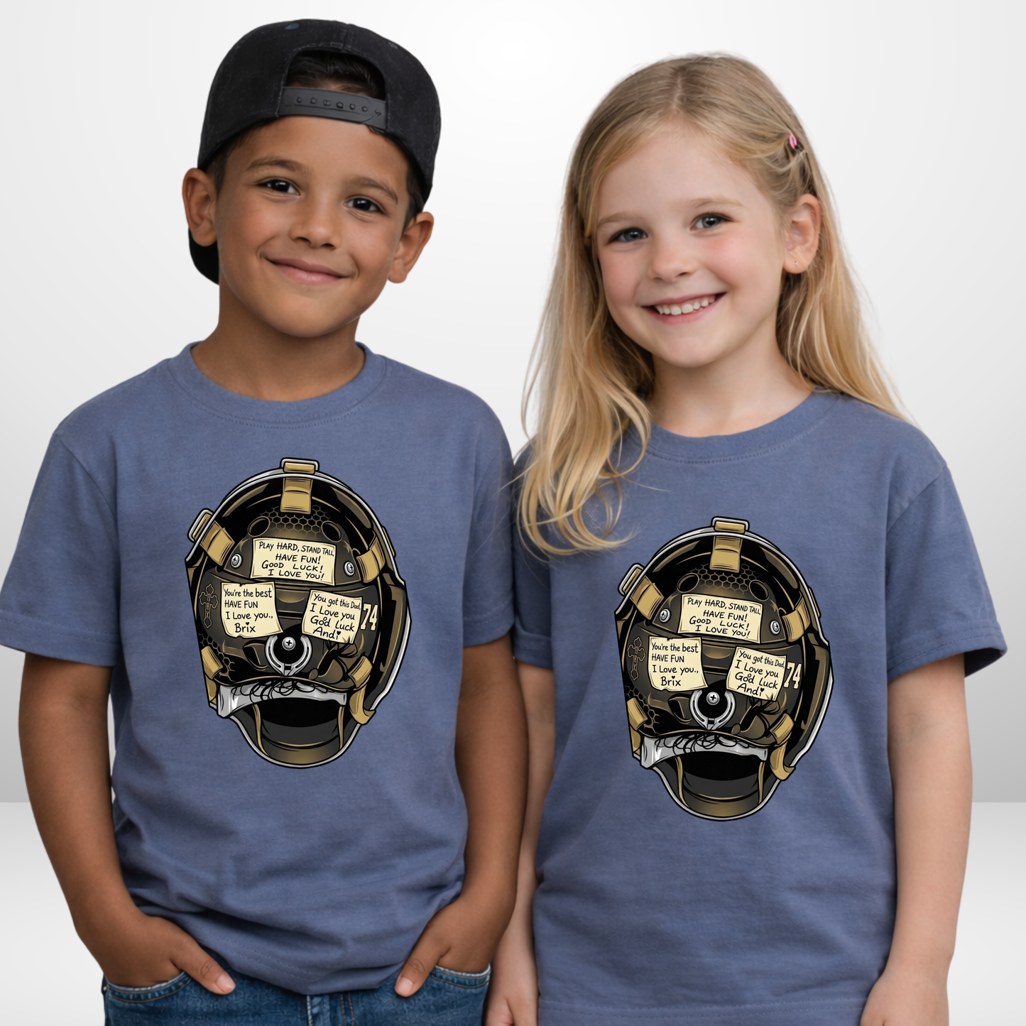 "THESE LITTLE LETTERS" Jerry Kuhn X The Squad Kids Shirt
