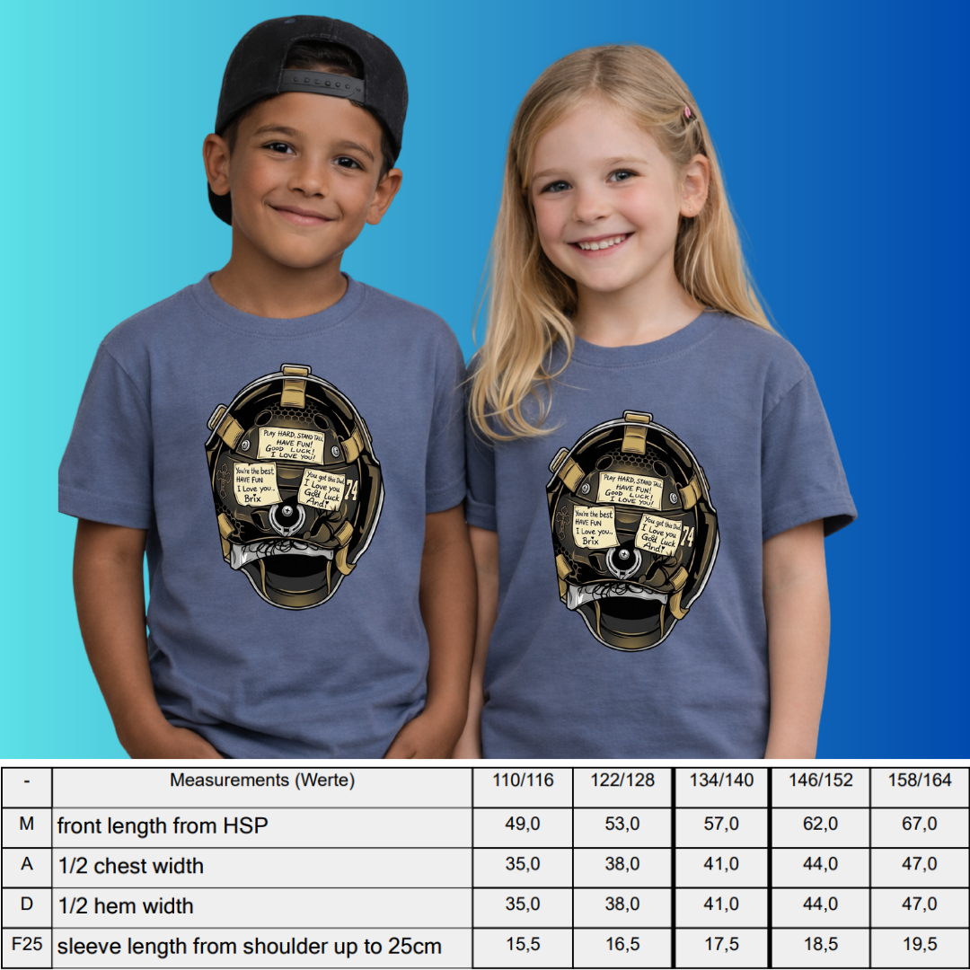 "THESE LITTLE LETTERS" Jerry Kuhn X The Squad Kids Shirt