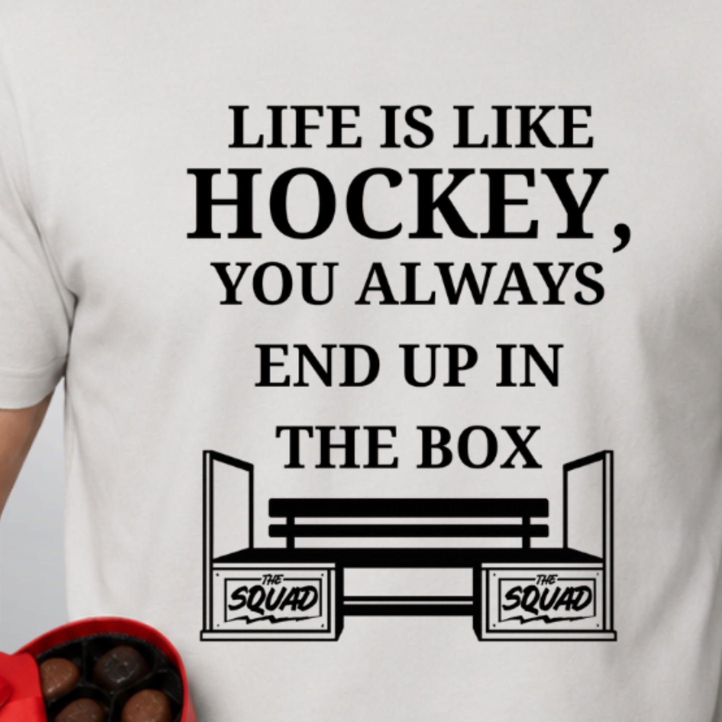 "THE BOX" The Squad Hockey T-Shirt