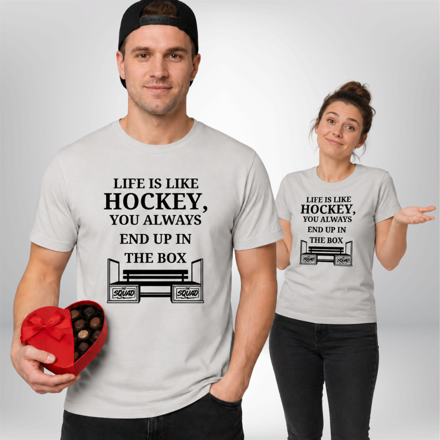 "THE BOX" The Squad Hockey T-Shirt