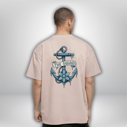 THE SQUAD "Anchored in Hockey" Oversized Shirt in 2 Farben
