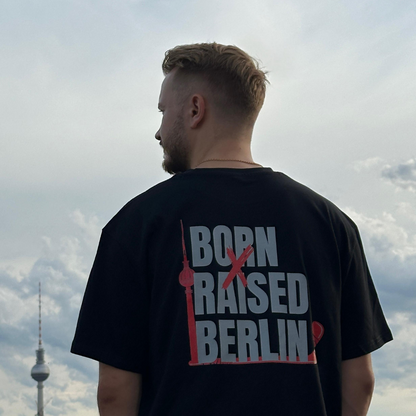 THE SQUAD "BORN x RAISED BERLIN" Oversized T-Shirt