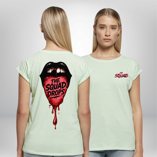 THE SQUAD "Bleeding Hockey Drop" Ladies Shirt