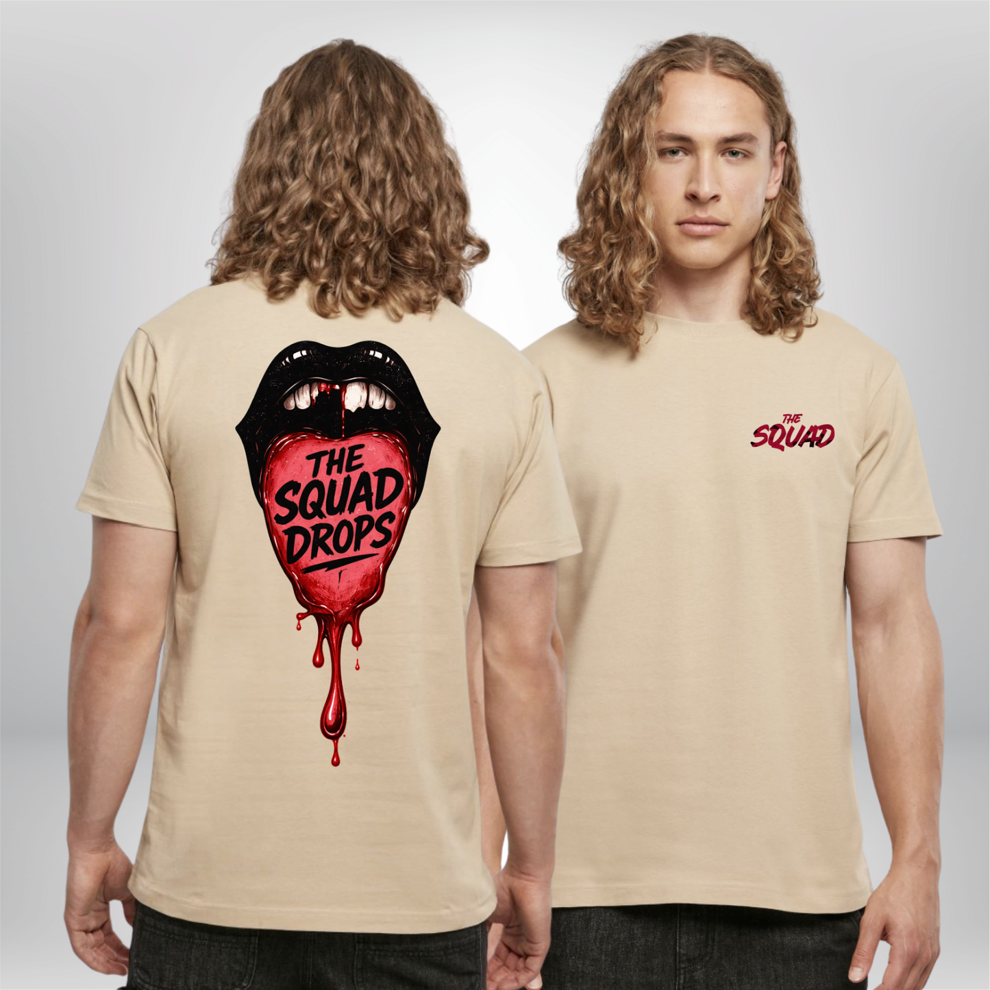 THE SQUAD "Bleeding Hockey Drop" T-Shirt