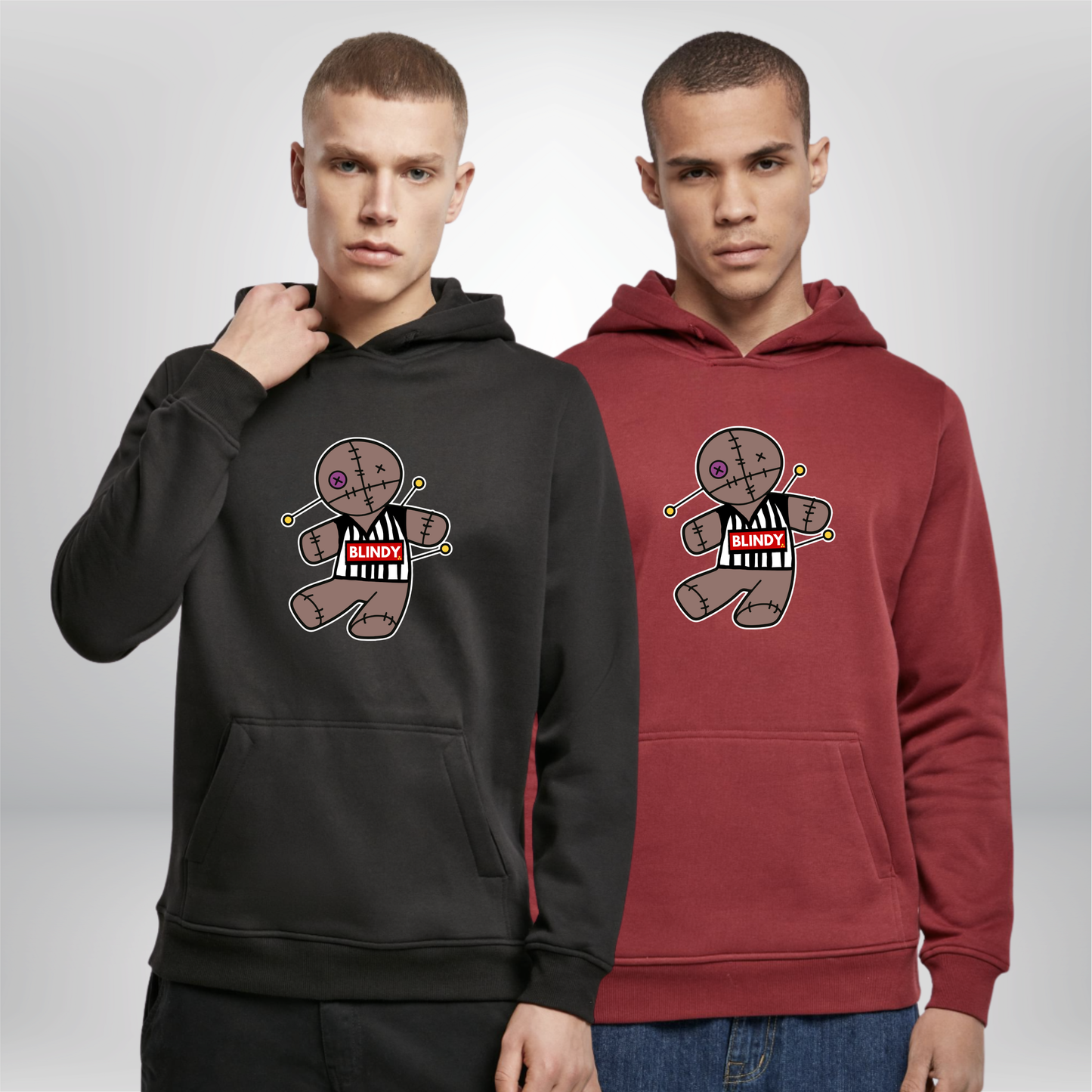 THE SQUAD "Blindy" Heavy Hoodie in 2 Farben