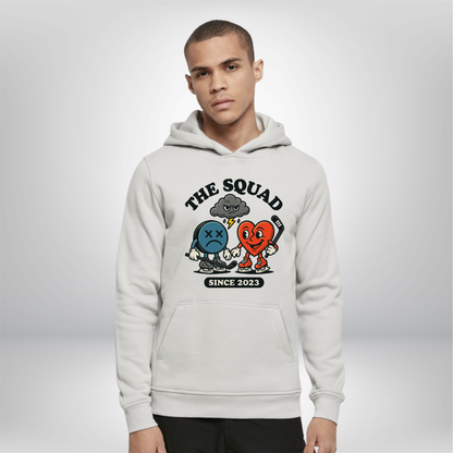THE SQUAD "Cloudy Mood" Heavy Hoody in 2 Farben