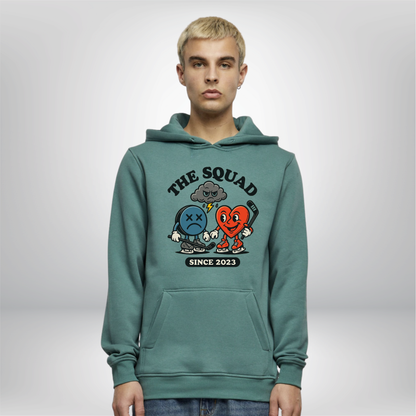 THE SQUAD "Cloudy Mood" Heavy Hoody in 2 Farben
