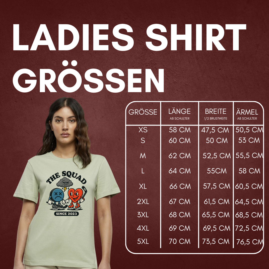 THE SQUAD "Cloudy Mood" Ladies Shirt