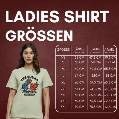 THE SQUAD "Cloudy Mood" Ladies Shirt