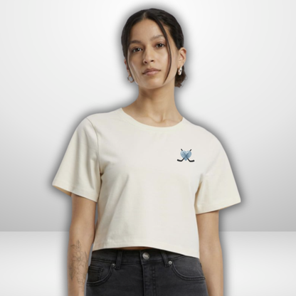 THE SQUAD "Frozen Heart”" Ladies Cropped Tee