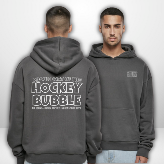 THE SQUAD "Hockey Bubble" Oversized Hoodie * 🏒💭 LIMITED DROP PRE-ORDER *
