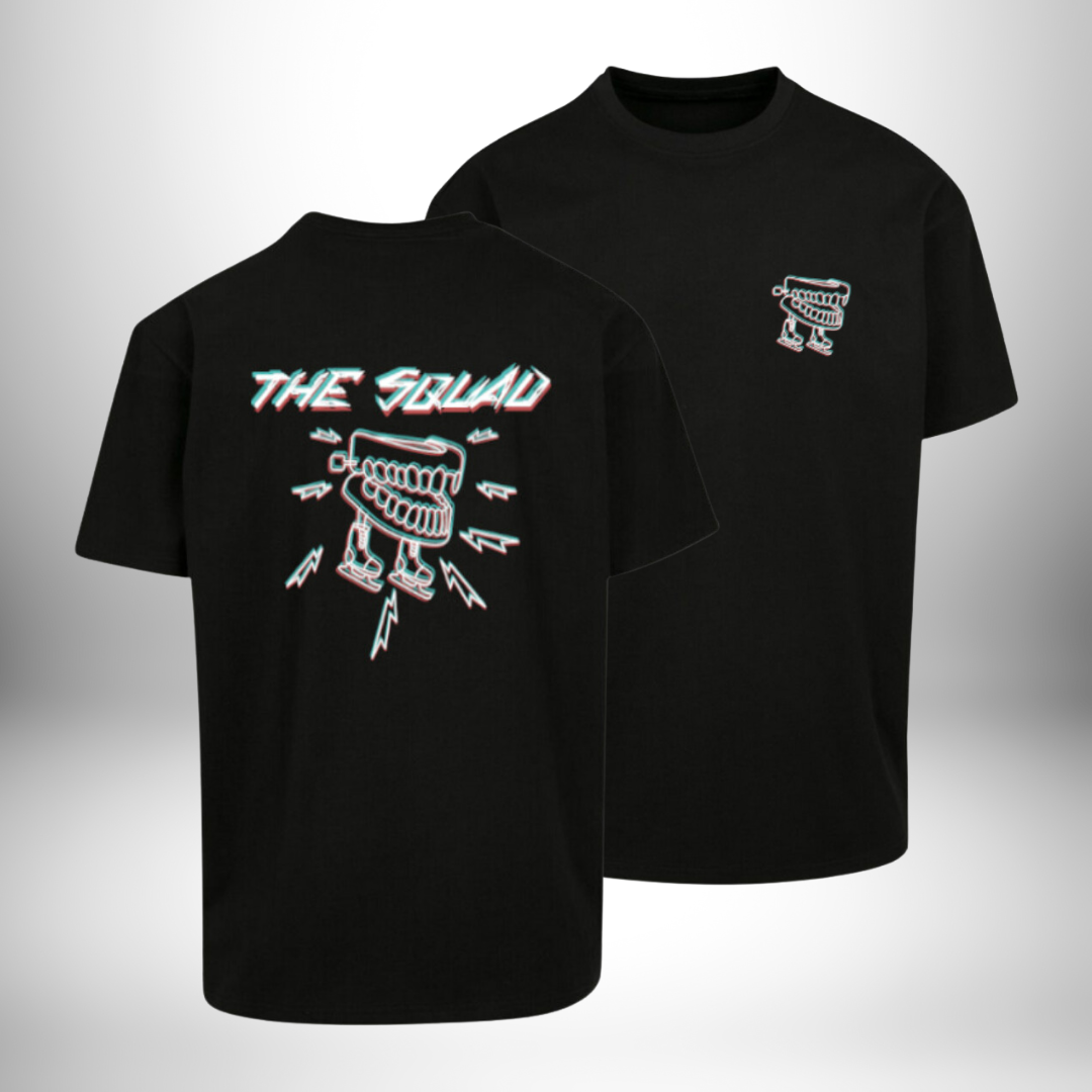 THE SQUAD "Hockey Teeth" Oversized T-Shirt