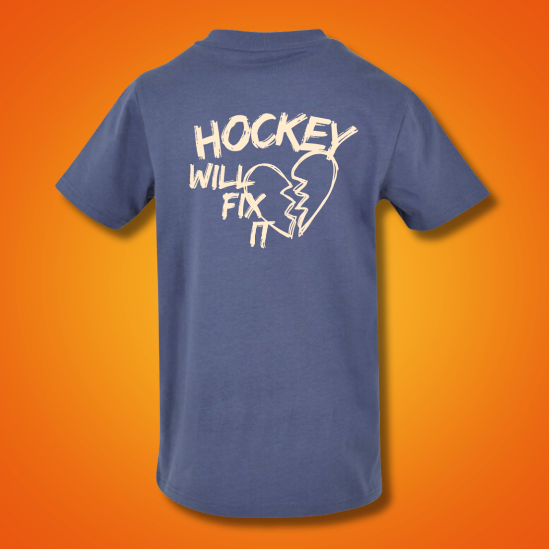 THE SQUAD 🏒 Hockey will fix it ❤️‍🩹 Kids T-Shirt