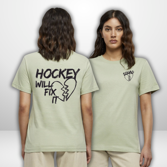 THE SQUAD "Hockey will fix it" Ladies Shirt