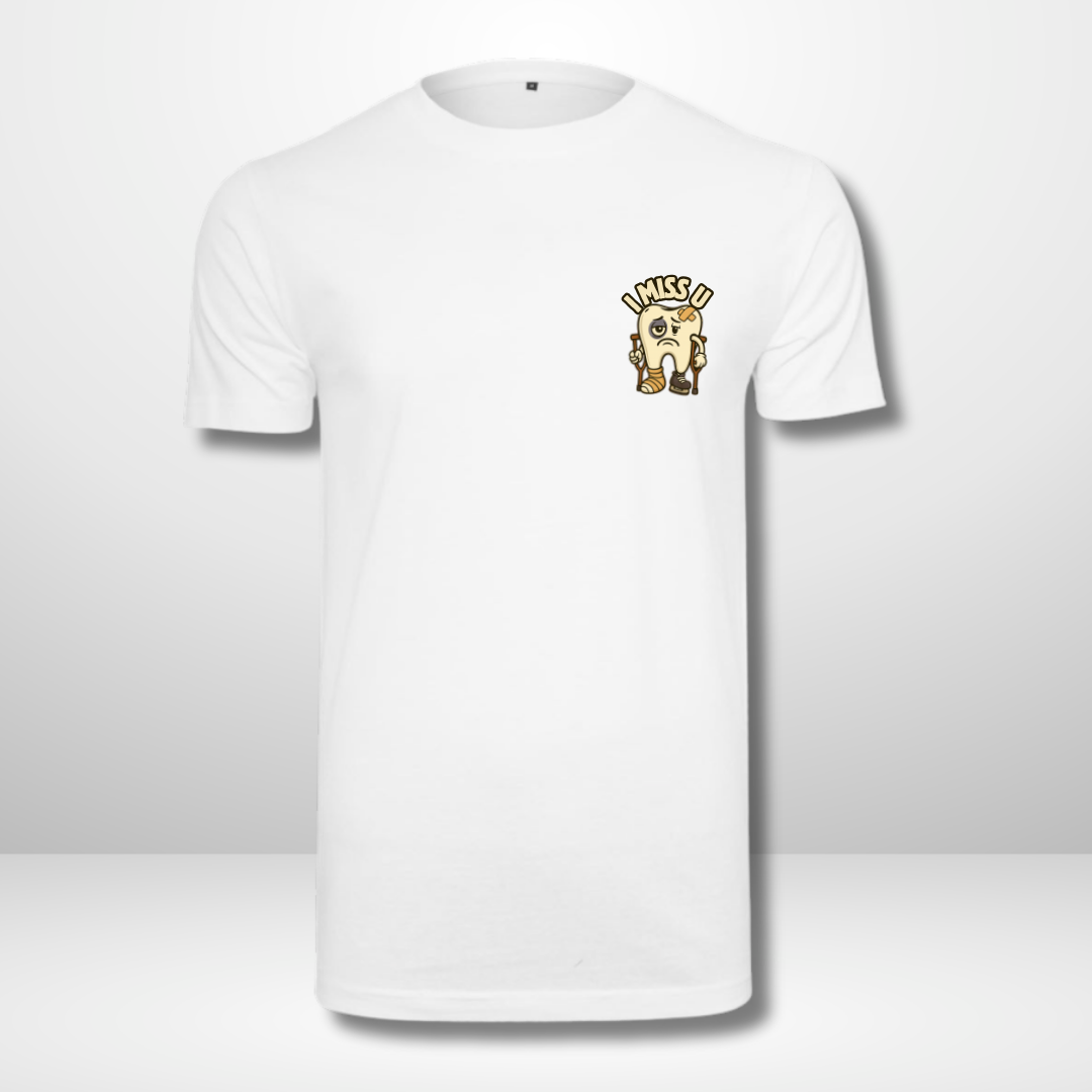 THE SQUAD " I Miss U" 🦷💔 Everyday T-Shirt in 4 Farben
